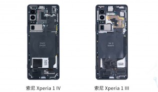 Sony Xperia 1 IV internals compared to the 1 III