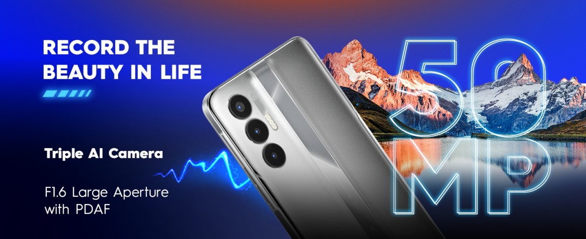 Tecno Pova 3 is an affordable smartphone with 7,000 mAh battery and 33W fast charging