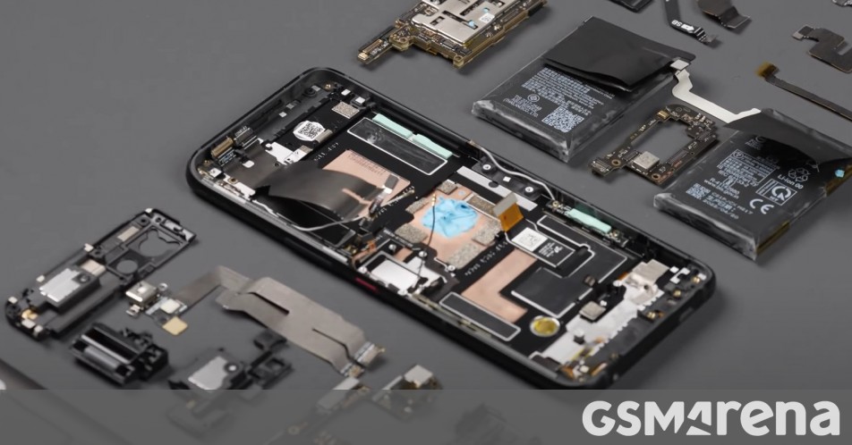 Teardown of the Asus ROG Phone 6 shows all the cooling optimizations