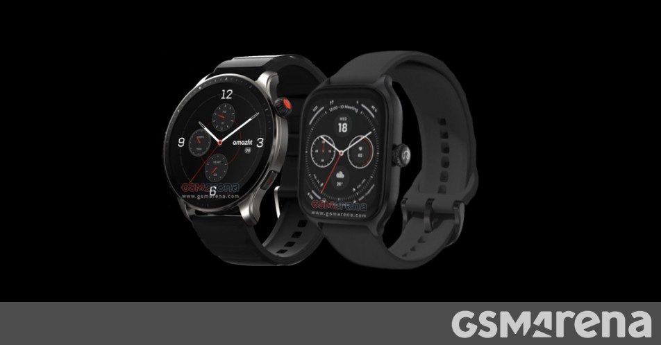 Amazfit GTR 4 and GTS 4 releases near as high-resolution images surface -   News