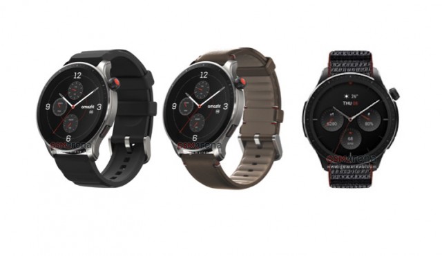 Amazfit GTR 4 casing and watch strap options