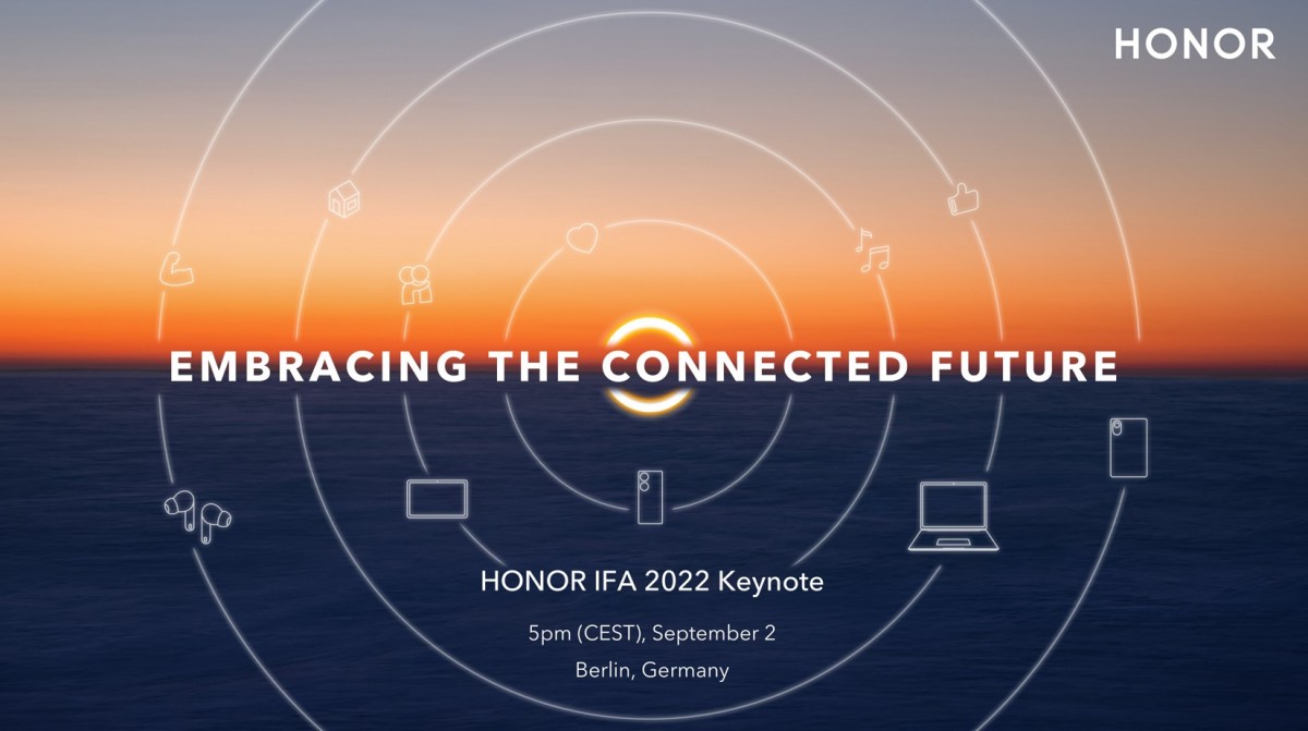 Honor está anunciando uma linha completa de novos dispositivos em 2 de setembro na IFA