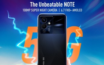 Infinix Note 12 Pro 5G announced with Dimensity 810 and 108MP camera, Note 12 5G tags along