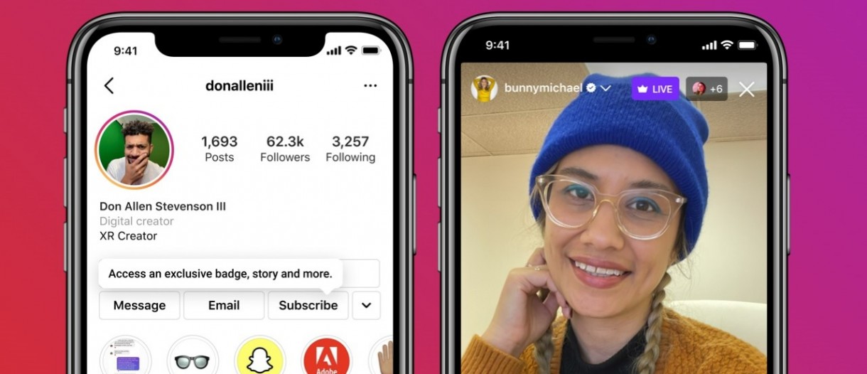 Live instagram chat support Facebook finally