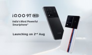 iQOO 9T launching on August 2 in India