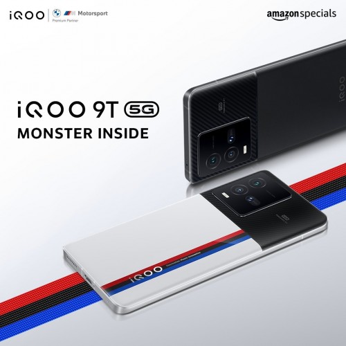 Nel teaser ufficiale compare il modello iQOO 9T di colore nero