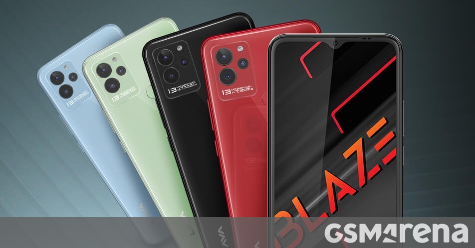 Lava Blaze comes with glass back, stock Android 12 and agressive price