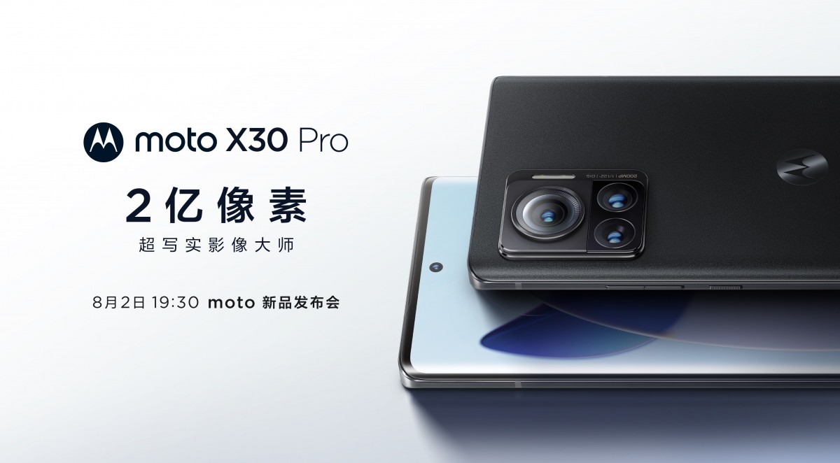 Moto Edge X30 Pro looks finally revealed in official renders