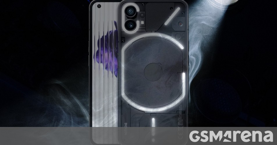 Official TPU case for the Nothing phone (1) leaks