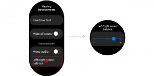 The display and audio can be adjusted if you have troubles with eyesight or hearing