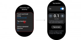 Adjusting tap duration