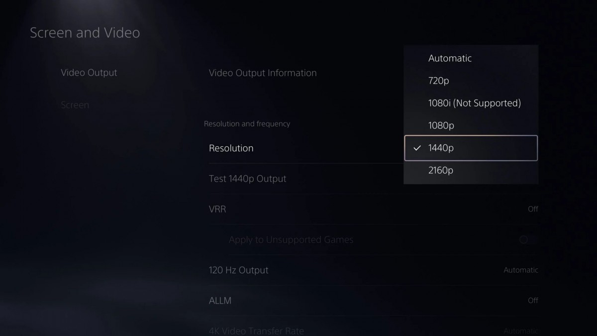 Sony PlayStation 5 Finally Gets 1440p Support –