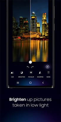 La aplicación Galaxy Enhance-X de Samsung puede desenfocar y aclarar fotos