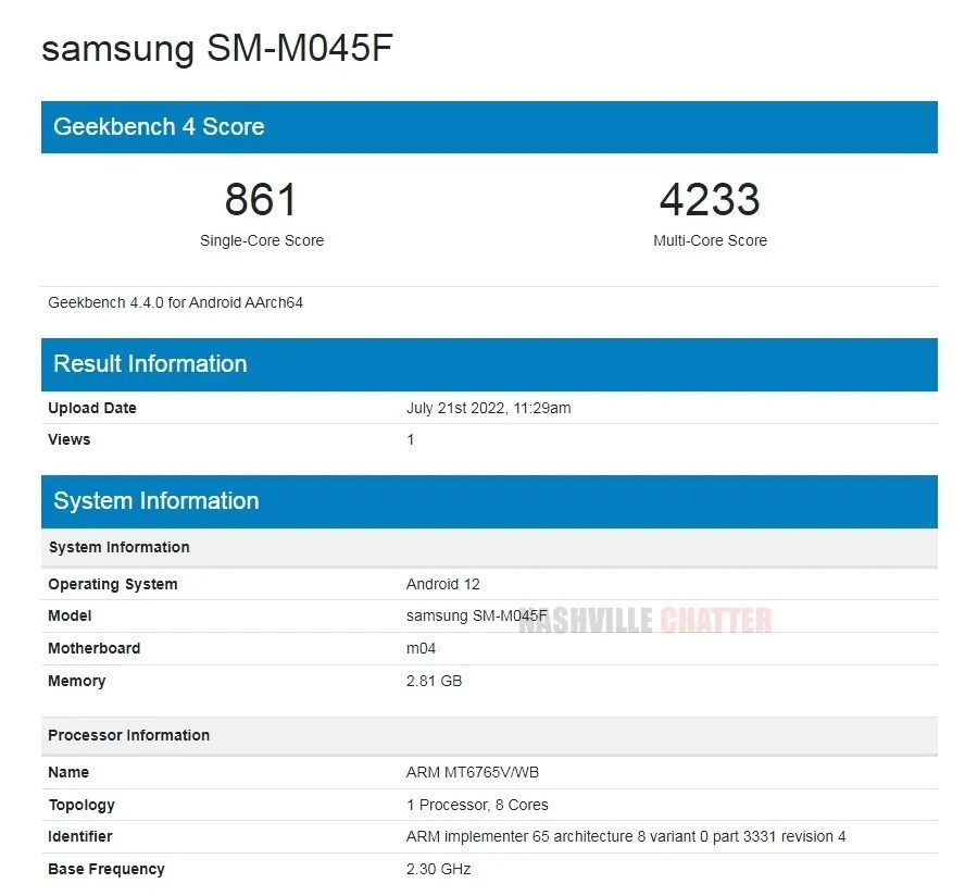 Samsung Galaxy A04 appears on Wi-Fi Alliance 