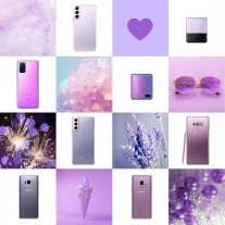 Samsung loves purple