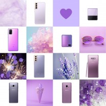 Samsung adora roxo