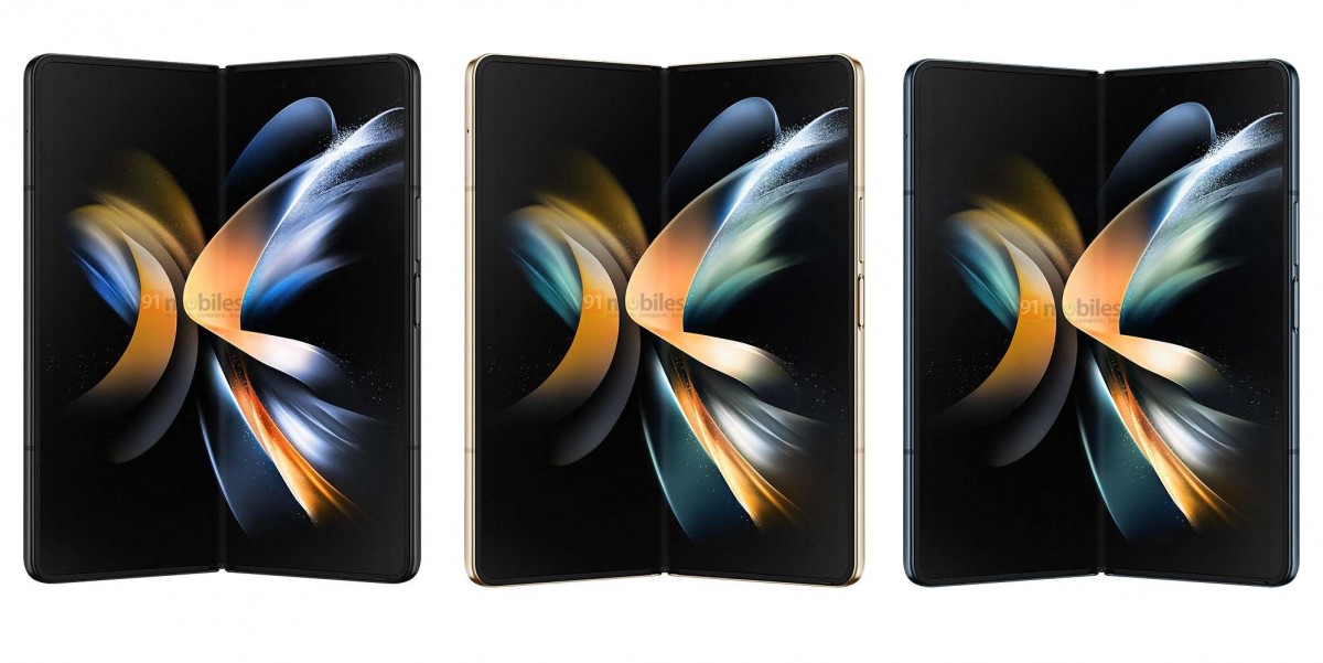 Finally - first official Galaxy Z Fold4 and Z Flip4 press renders arrive!