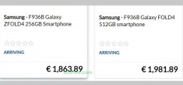 Leaked pricing for Samsung Galaxy Z Flip4 and Z Fold4