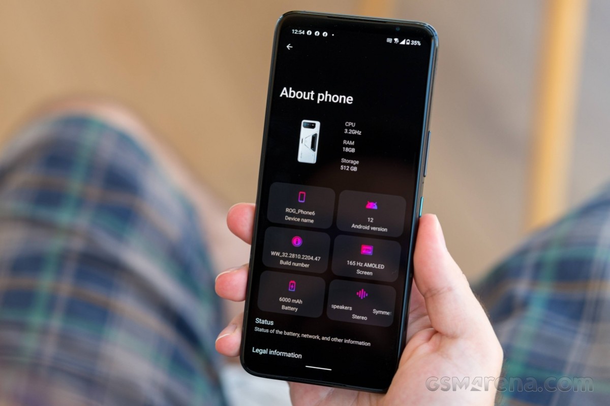 Asus ROG Phone 6D with Dimensity 9000+ appears on AnTuTu