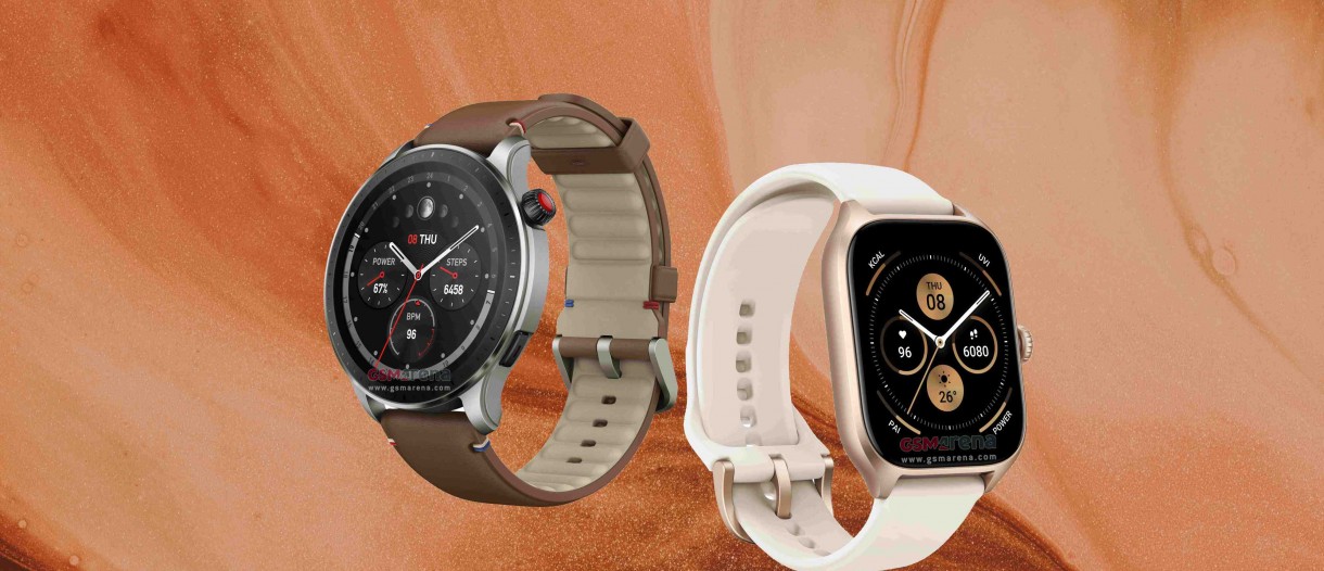 Amazfit GTR 4 and GTS 4 leaked with new design, bigger batteries