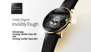 Corning formulated Gorilla Glass SR+ and DX/DX+ for wearables