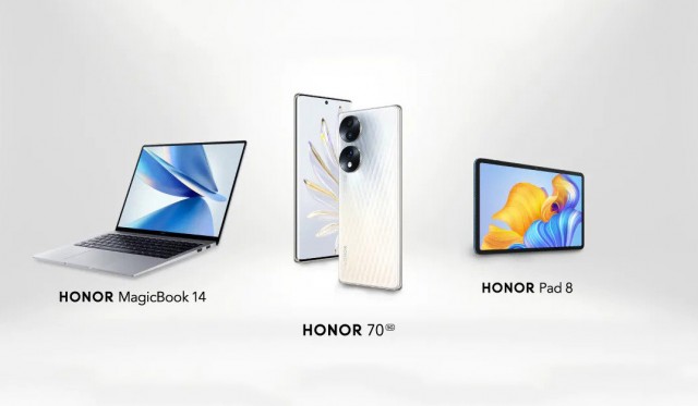 The three new Honor devices