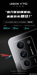 Lenovo Y70 camera and battery specs