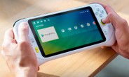Images of Logitech and Tencent's cloud gaming handheld show it running Android