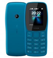 Nokia 110 4G (2022) in Cyan