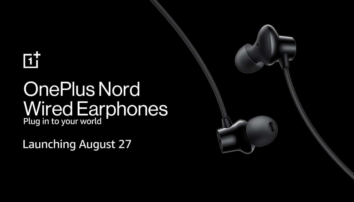 OnePlus Nord Wired Earphones Are Launching On August 27 GSMArena News