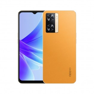 Oppo A77 4G in Sunset Orange