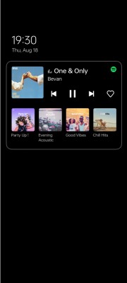 Double tap to bring up playback controls