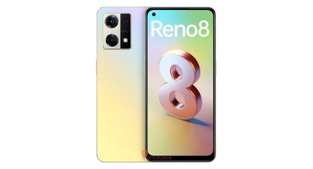 Oppo Reno8 4G leaks in ''Dawnlight Gold'', looks like a minor upgrade to the Reno7 4G