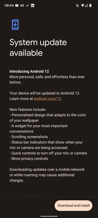 Some Pixel owners are getting an Android 12 update instead of 13