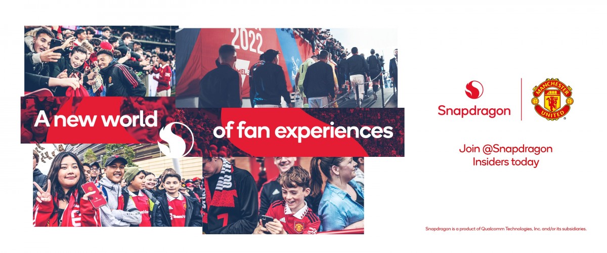 Qualcomm starts sponsoring Manchester United, putting the Snapdragon brand front and center