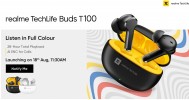 Realme TechLife Buds T100 design og funksjoner