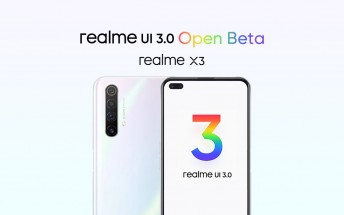 Realme UI 3.0 open beta announced for Realme X3
