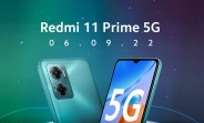 Redmi 11 Prime 5G sẽ ra mắt vào ngày 6 tháng 9, thông số kỹ thuật chính được tiết lộ