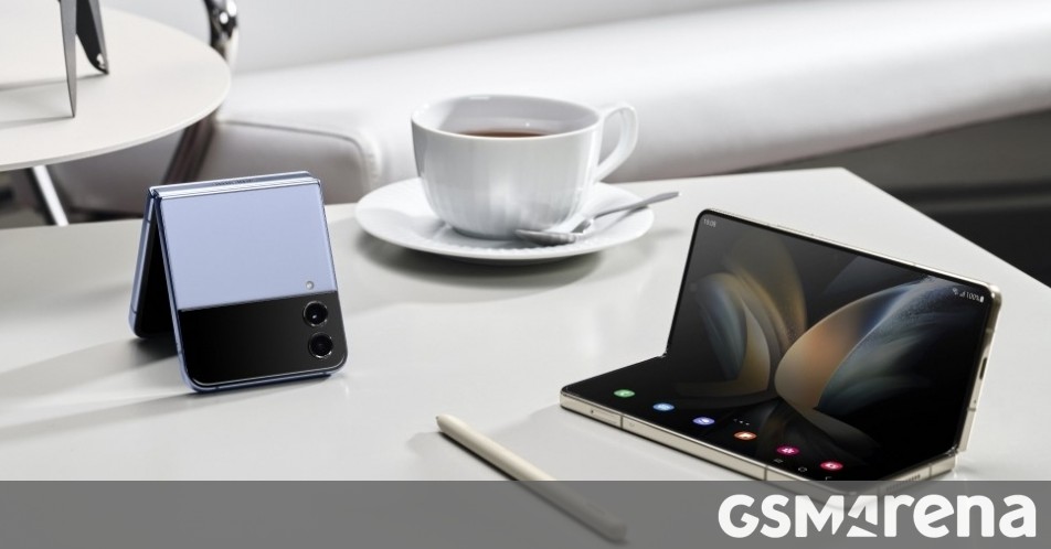 Samsung reveals Z Flip4 and Z Fold4 design stories
