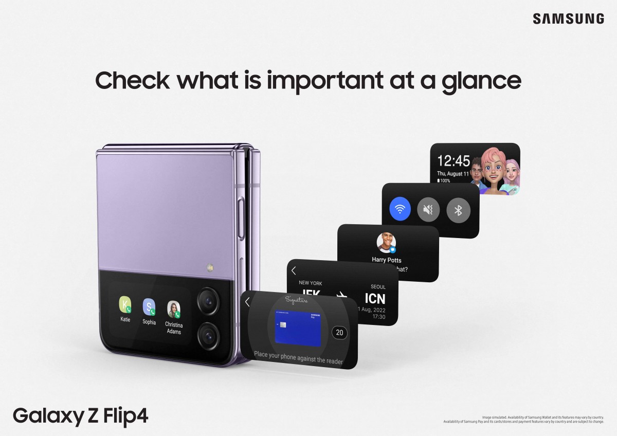 Samsung Galaxy Z Flip4 is here with redesigned hinge and larger battery 