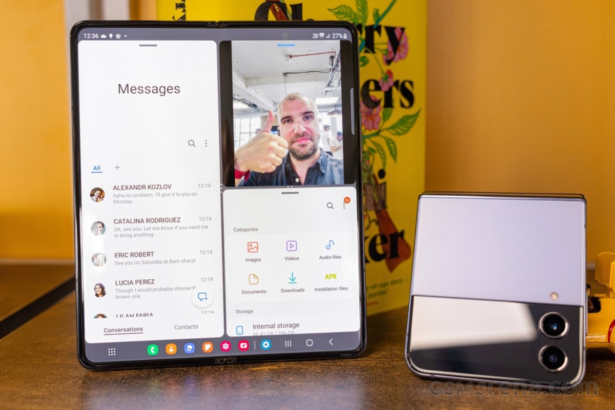 Samsung is shipping Galaxy Z Fold4 with Android 12L out of the box