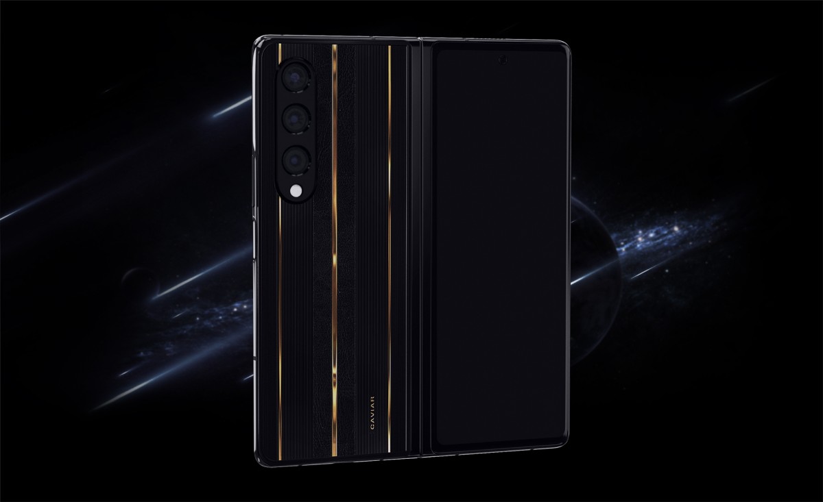 Caviar is now offering Samsung Galaxy Z Fold4 with meteorite body for $10,000