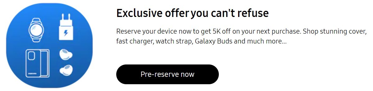 You can now pre-reserve a new Galaxy Z foldable in India