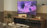 Samsung's new Odyssey Ark is an enormous 55" 165Hz gaming monitor with "cockpit mode"