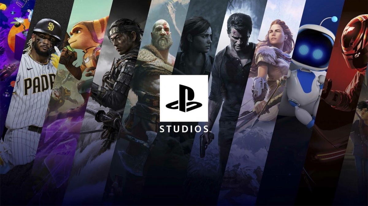 Sony's PlayStation Studios featuring its first-party intellectual properties