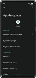 Per-app language selection