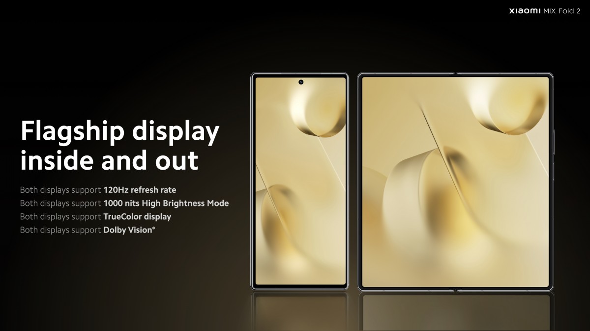 Xiaomi Mix Fold 2 announced with sleek design and Leica optics -  GSMArena.com news