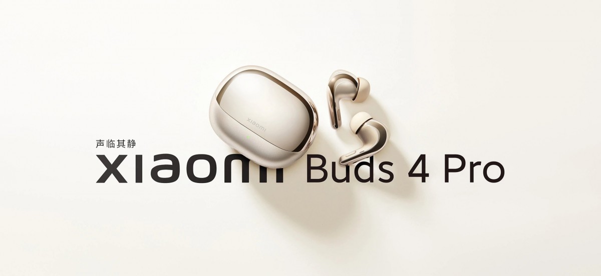 Xiaomi Buds 4 Pro Gold: full specifications, photo