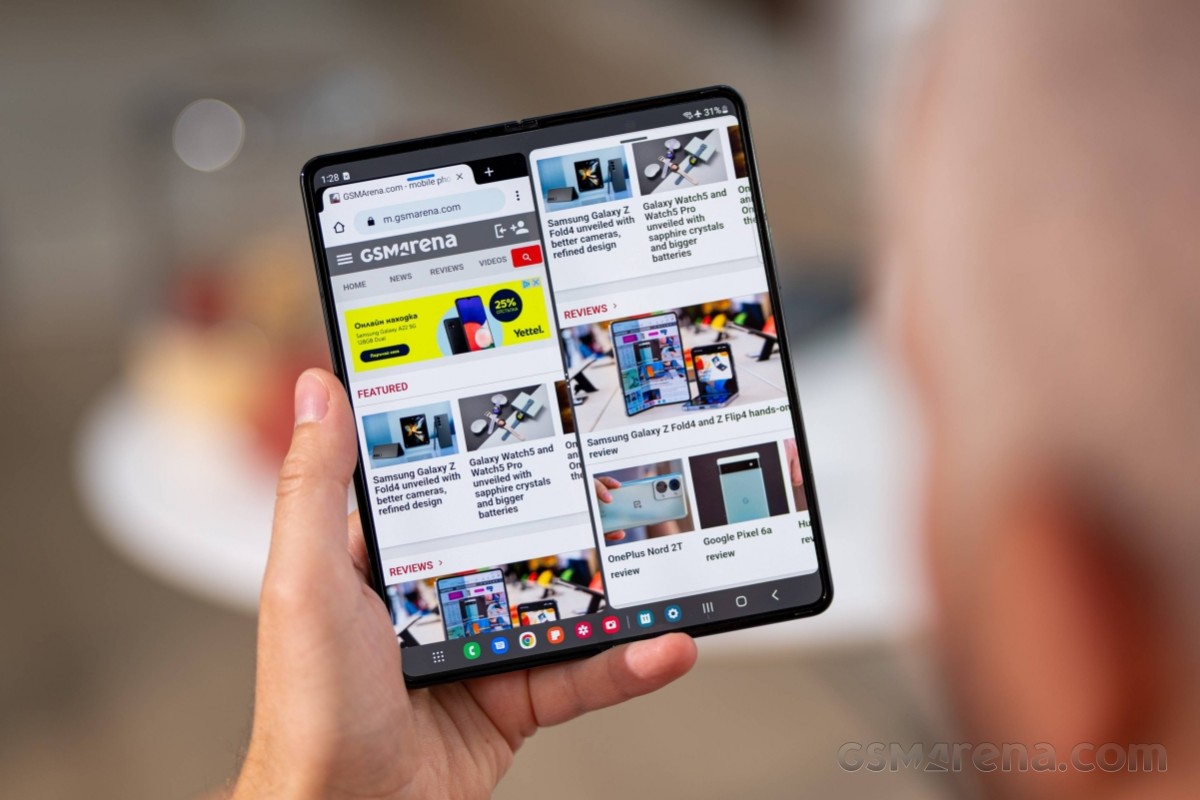 Older Galaxy Fold devices rumored to get the new Z Fold4 Taskbar
