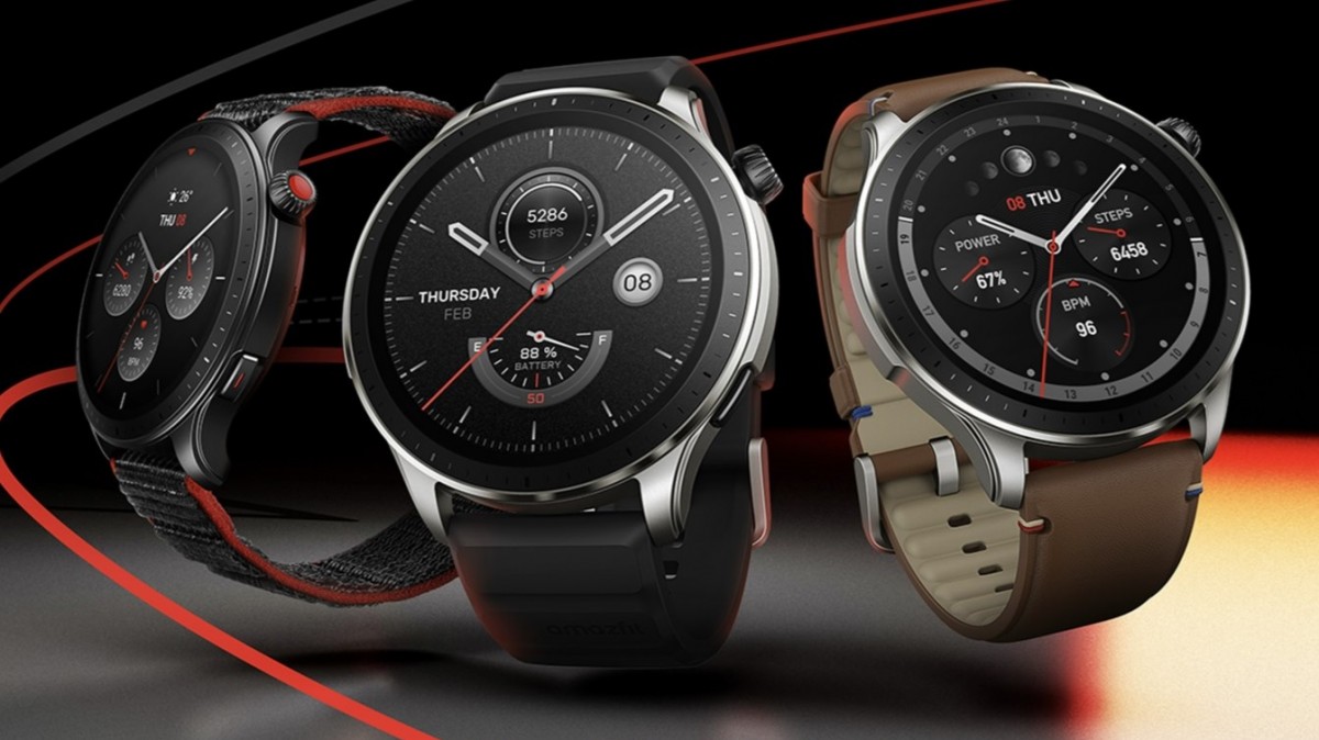 Amazfit GTR 4 and GTS 4 go official with AMOLED screens, fall detection,  and Bluetooth calling -  news